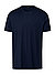 T-Shirt, Comfort Fit, Baumwolle, dunkelblau - navy