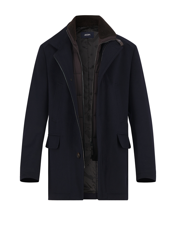 Jacke Gary, Wolle, dunkelblau