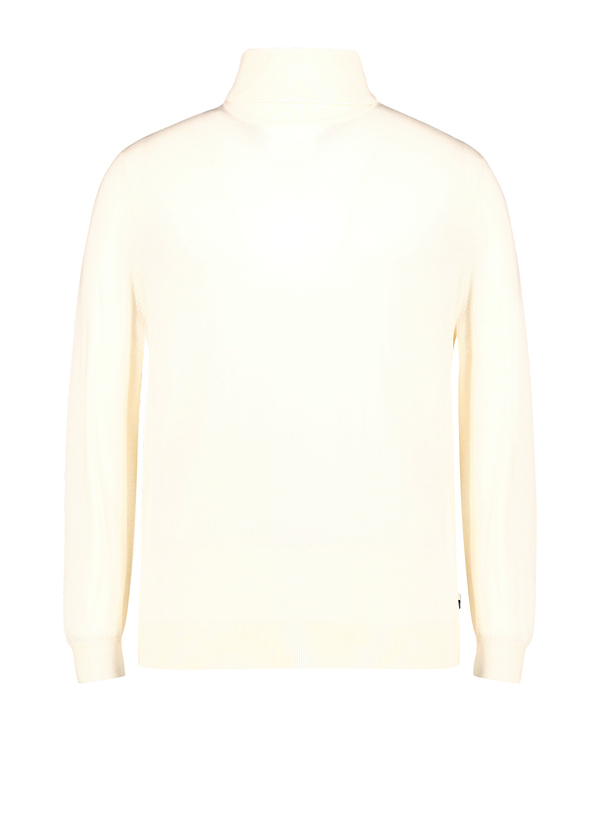 Rollkragenpullover, Merinowolle extrafein, creme