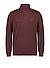 Rollkragenpullover, Merinowolle extrafein, dunkelrot - dunkelrot