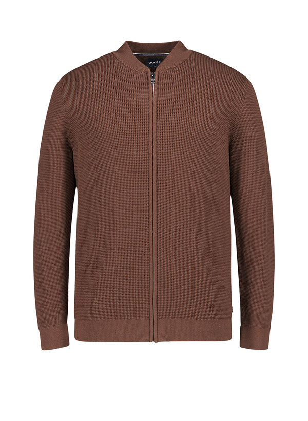 Cardigan, Baumwolle, braun