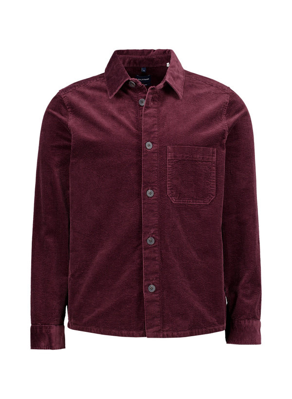 OLYMP Herren Overshirt rot
