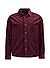Overshirt, Cord, Kent, Brustasche, dunkelrot - dunkelrot