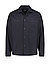 Overshirt, Viskose, Kent, Brusttasche, dunkelblau - dunkelblau