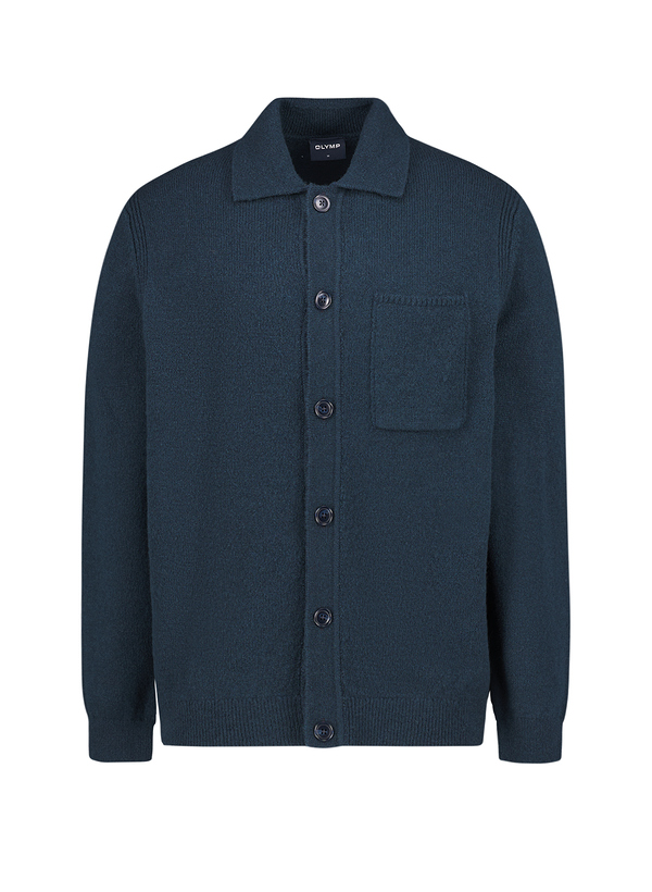 Strickjacke, Wolle, navy