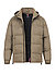 Steppjacke, Mikrofaser wasserabweisend, greige - greige