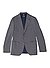 Sakko, Modern Fit, Jersey, blau pepita - charcoal