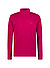 Rollkragenshirt, Baumwoll-Jersey, dunkelrot - rot