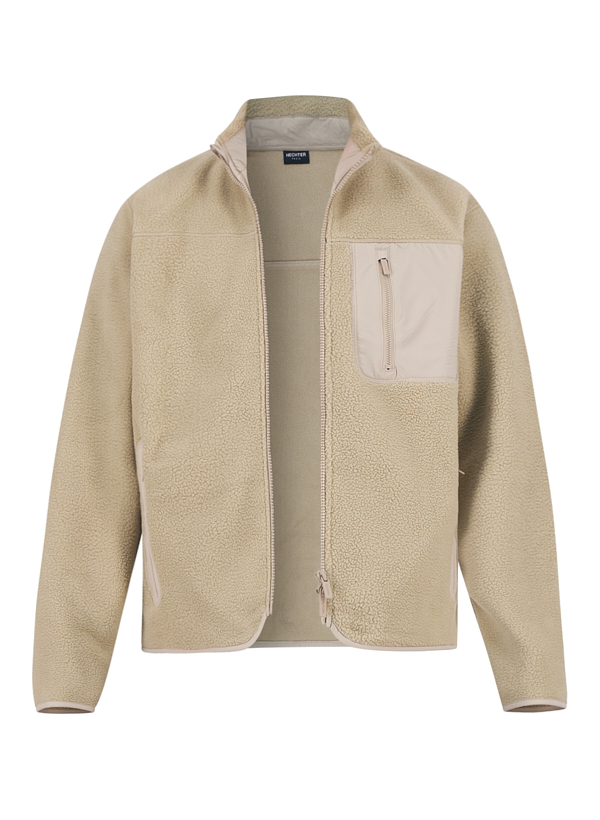 HECHTER PARIS Herren Fleecejacke beige
