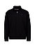 Sweatshirt, Baumwolle, schwarz - schwarz