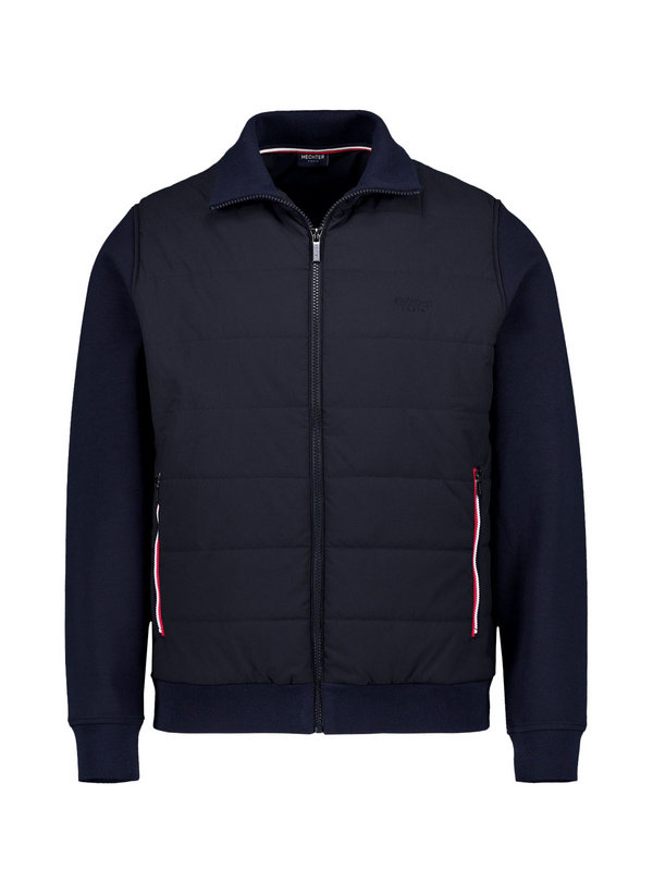 Hybrid Jacke, Baumwolle, nachtblau
