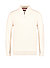 Troyer, Baumwolle-Kaschmir, beige-weiß - beige-weiß