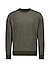 Pullover, Baumwolle, dunkelgrün-ecru meliert - dunkelgrün
