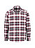 Hemd, Modern, Flanell, Kent, dunkelrot kariert - dunkelrot-multicolor