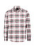 Hemd, Modern, Flanell, Kent, rot kariert - rot-multicolor