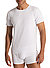 T-Shirt, Baumwoll-Stretch, weiß - weiß
