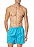 Badeshorts, Mikrofaser-Stretch, türkis - türkis