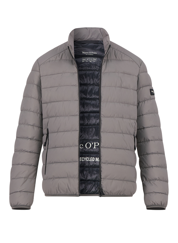 Steppjacke, Mikrofaser wasserabweisend, graphite dust
