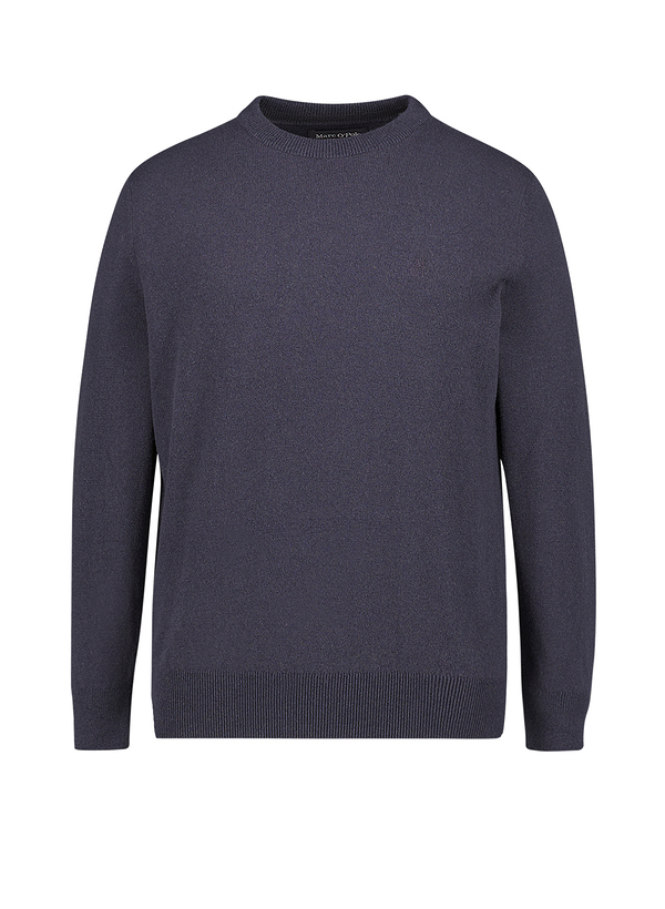 Troyer, Baumwolle-Wolle, dark navy melange