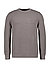 Pullover, Bio Baumwolle, - graphite dust