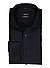 Hemd, Comfort, Twill, Kent, Brusttasche, schwarz - schwarz