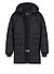 Daunenparka, Mikrofaser wasserabweisend, black - black