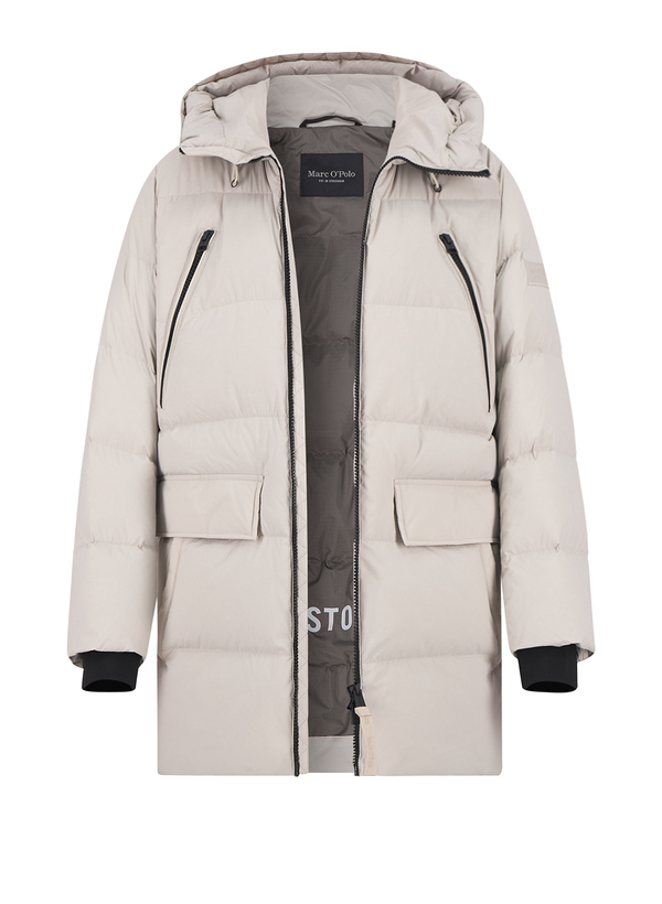 Marc O'Polo Herren Jacken beige Mikrofaser