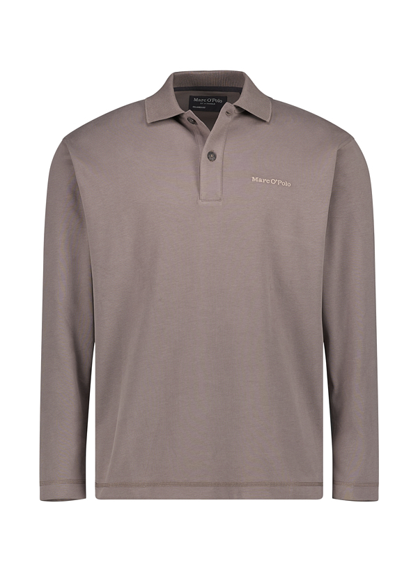Polo-Shirt, Relaxed, Jersey, graphite dust