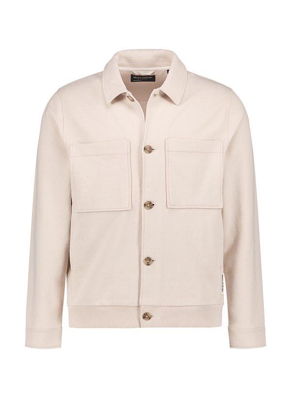 Sweatjacke, Regular, Baumwolle, grey silk