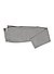 Hose Stig, Shaped Fit, Baumwoll-Stretch, hellgrau fischgrät - medium grey