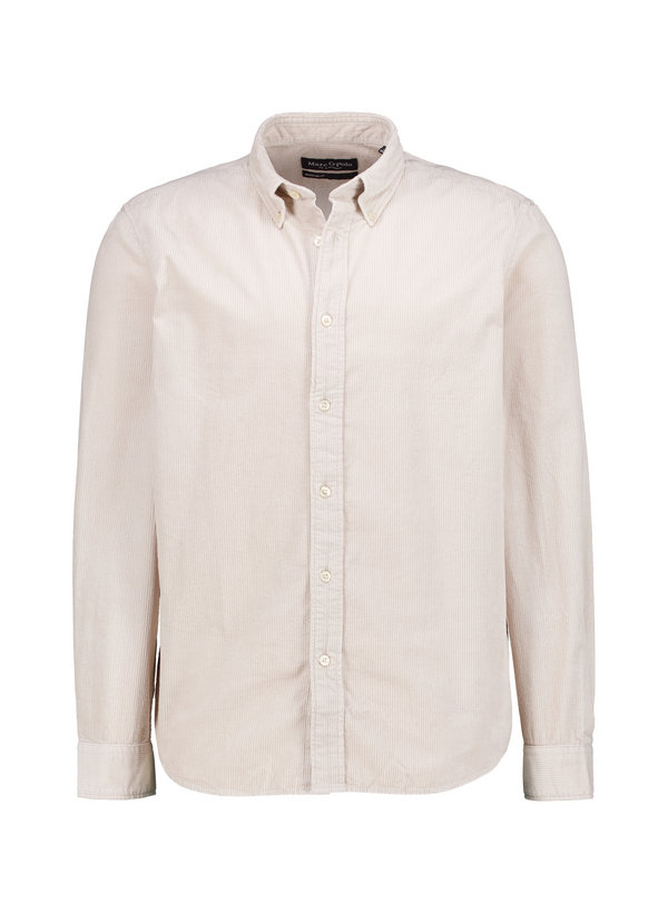 Hemd, Regular, Cord, Button-Down, beige