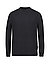 Pullover, Wolle-Baumwolle, schwarz strukturiert - black