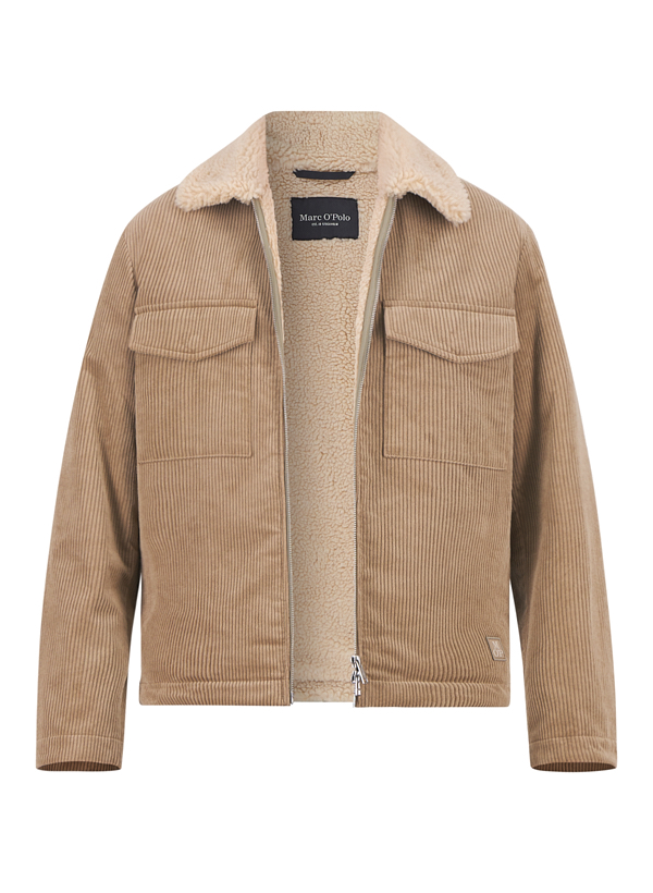 Jacke, Cord, beige