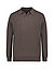 Pullover, Baumwolle-Wolle, dark grey melange - wooden earth