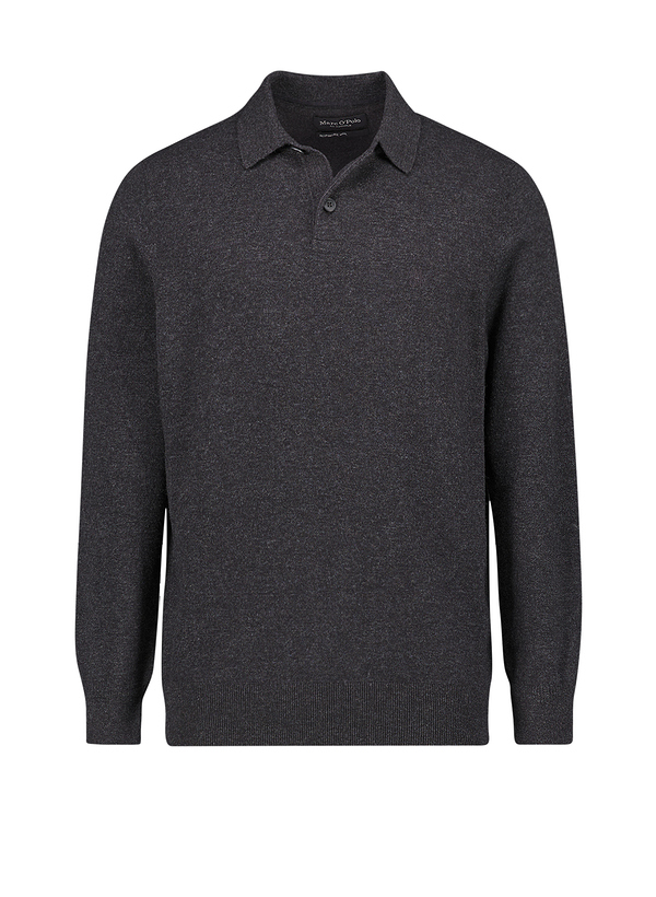 Pullover, Baumwolle-Wolle, dark grey melange