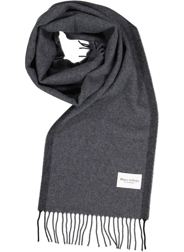 Schal, Schurwolle, dark grey