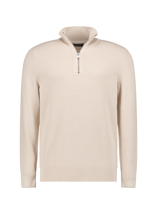 Troyer, Baumwolle, grey silk strukturiert