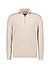 Troyer, Baumwolle, grey silk strukturiert - grey silk