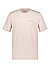 T-Shirt, Regular, Baumwolle, mit Rückenprint, grey silk - grey silk