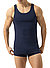 Tanktop, Baumwoll-Stretch, blue - blau