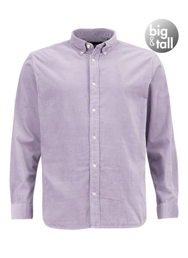 Hemd, Regular Fit, Big&Tall, Cord, Button-Down, lilac dawn