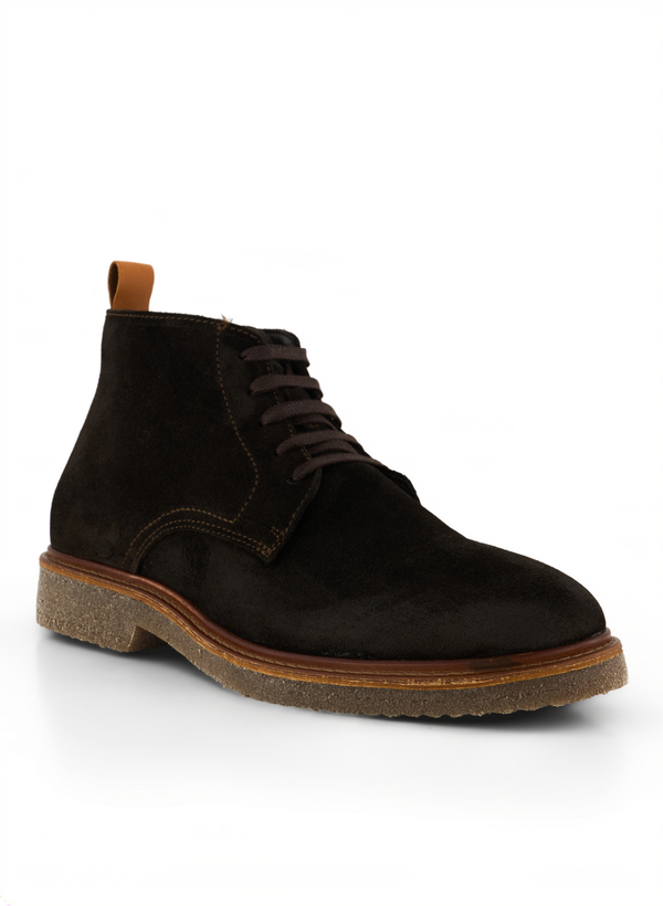 Desert Boots, Veloursleder, coffee brown