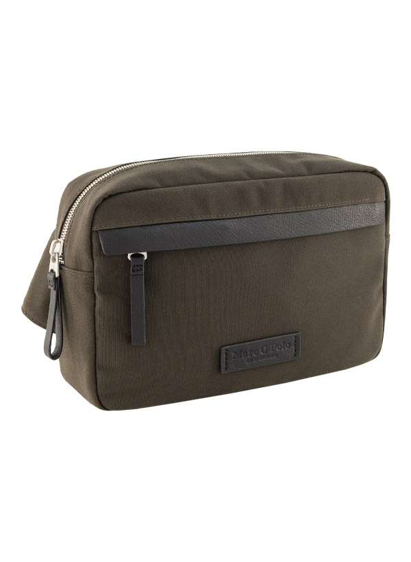 Bauchtasche, Canvas-Leder, wooden earth