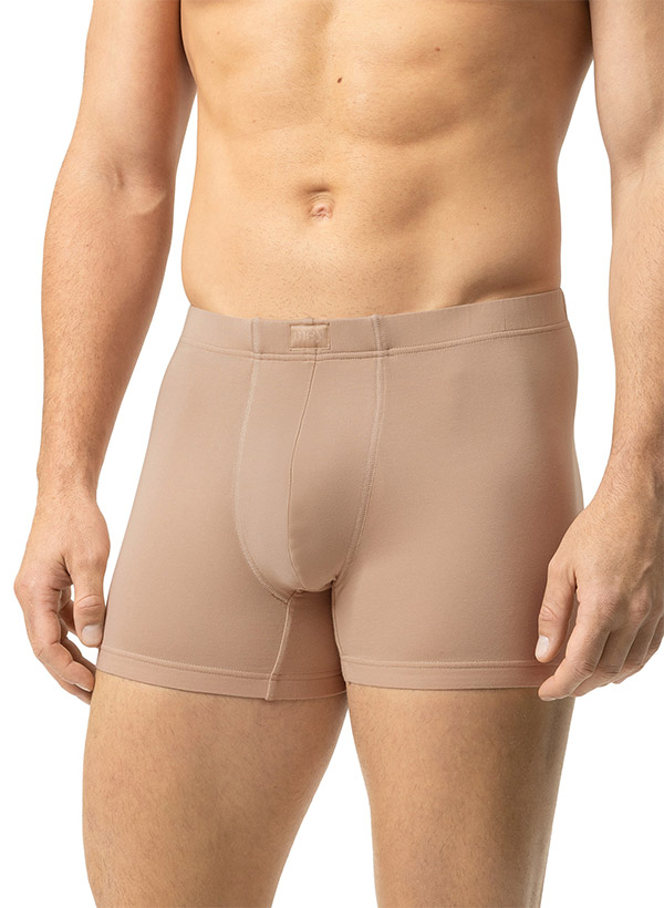 Mey Herren Unterwäsche beige Baumwolle & Mix unifarben