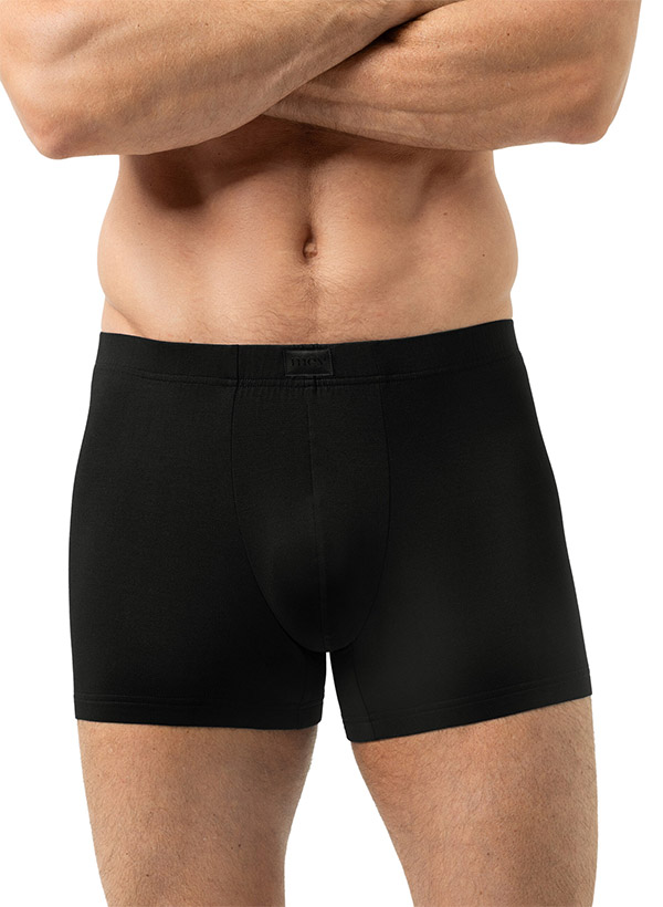 Mey Herren Unterwäsche schwarz Viskose/Modal unifarben