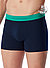 Trunks, Baumwoll-Stretch, dunkelblau - navy-grün-blau