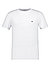 T-Shirt, Fitted, Baumwoll-Stretch, weiß - weiß