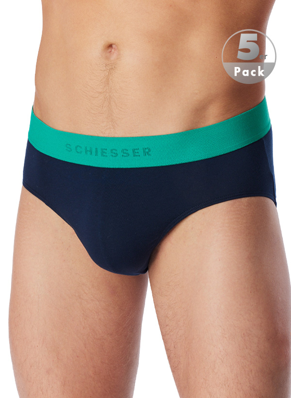 Slips, Baumwoll-Stretch, dunkelblau