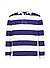 Polo-Shirt, Classic Fit, Baumwoll-Jersey, - navy-weiß