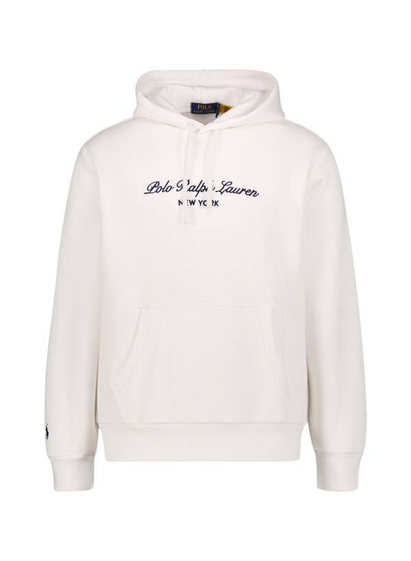 Hoodie, Baumwolle, weiß